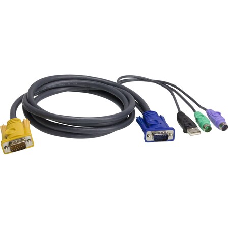 Aten 6Ft. Usb-Ps/2 Combo Cable 2L5302UP